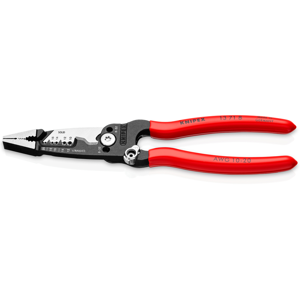 Pince multifonction pour câbles AWG - Gainage PVC KNIPEX - 13718