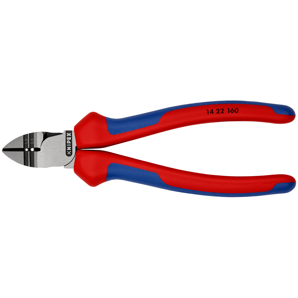 Pince coupante / denudante de cote 160mm KNIPEX - 14 22 160 SB