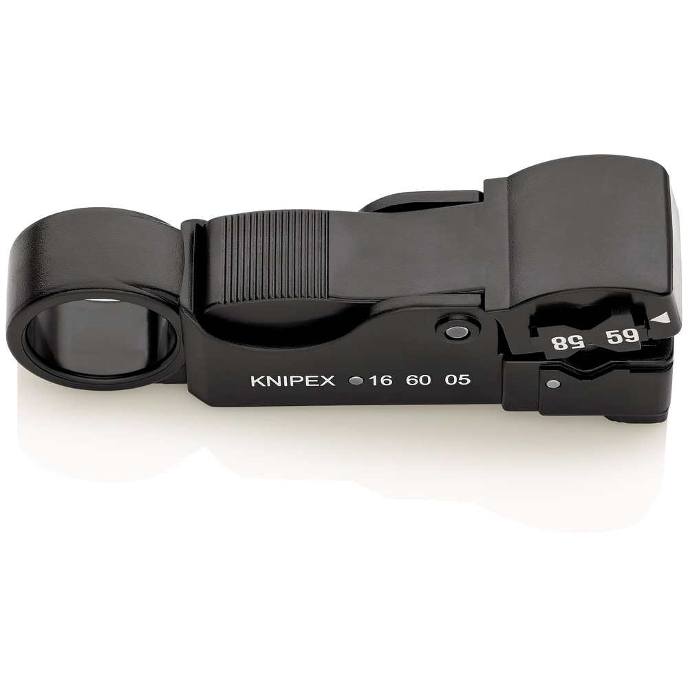 Outil denuder cables coaxiaux rg58/59/62 KNIPEX - 16 60 05 SB