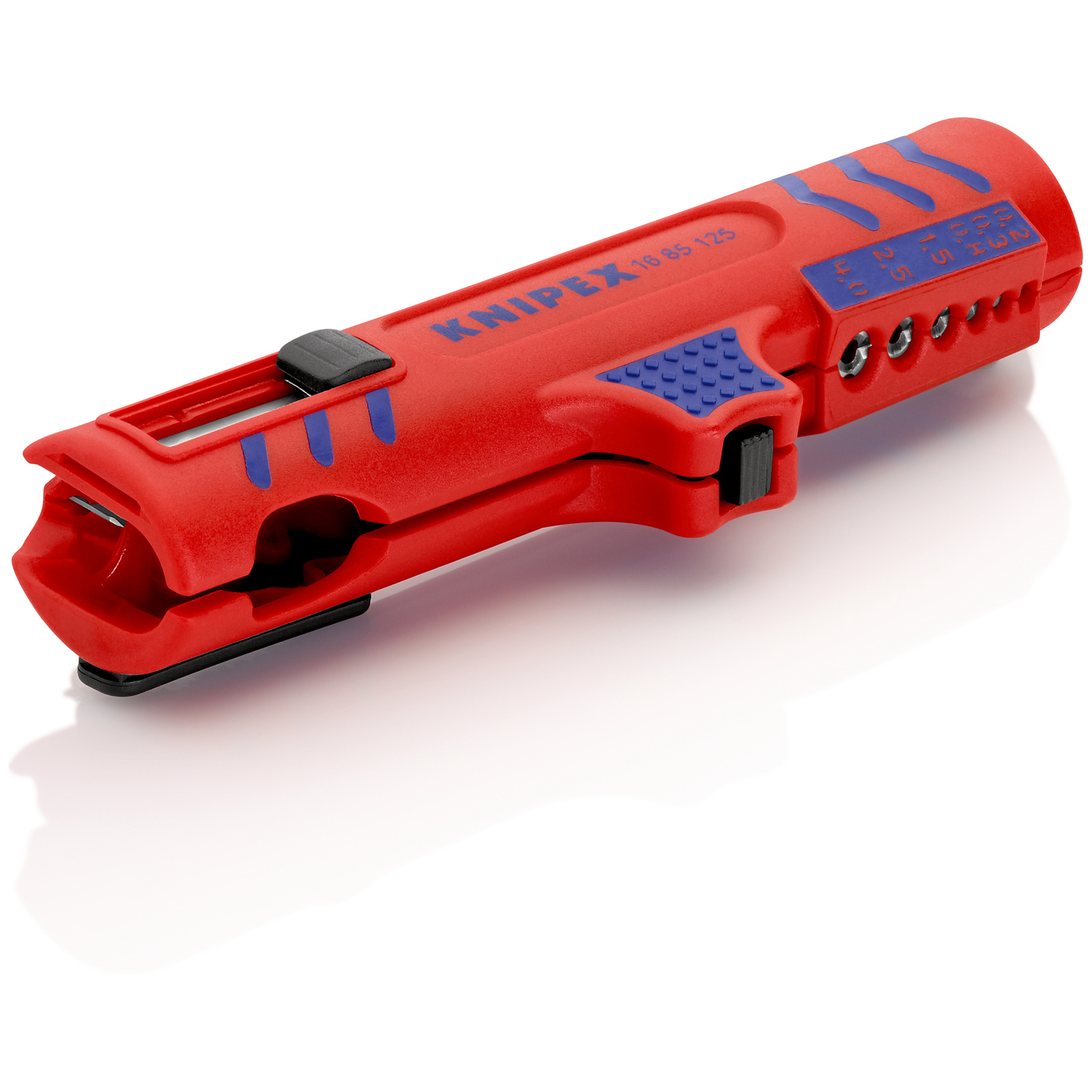 Outil à dégainer universel câbles D8à13mm avec couteau - 125mm Boitier ABS - SC KNIPEX - 1685125SB