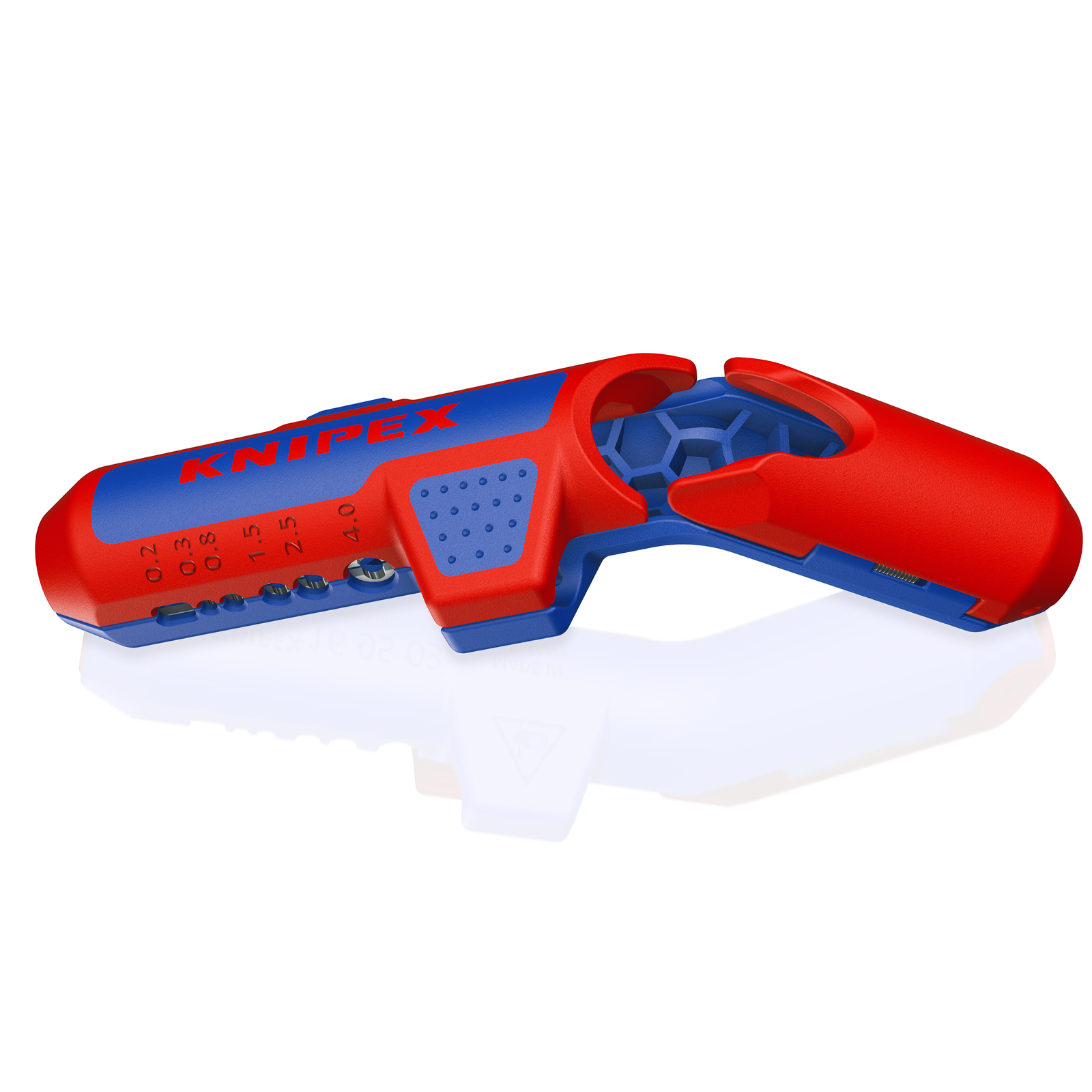 Outil à dénuder ERGOSTRIP PV - 135mm - Spécial câbles photovoltaïques 4 / 6mm² KNIPEX - 169503SB