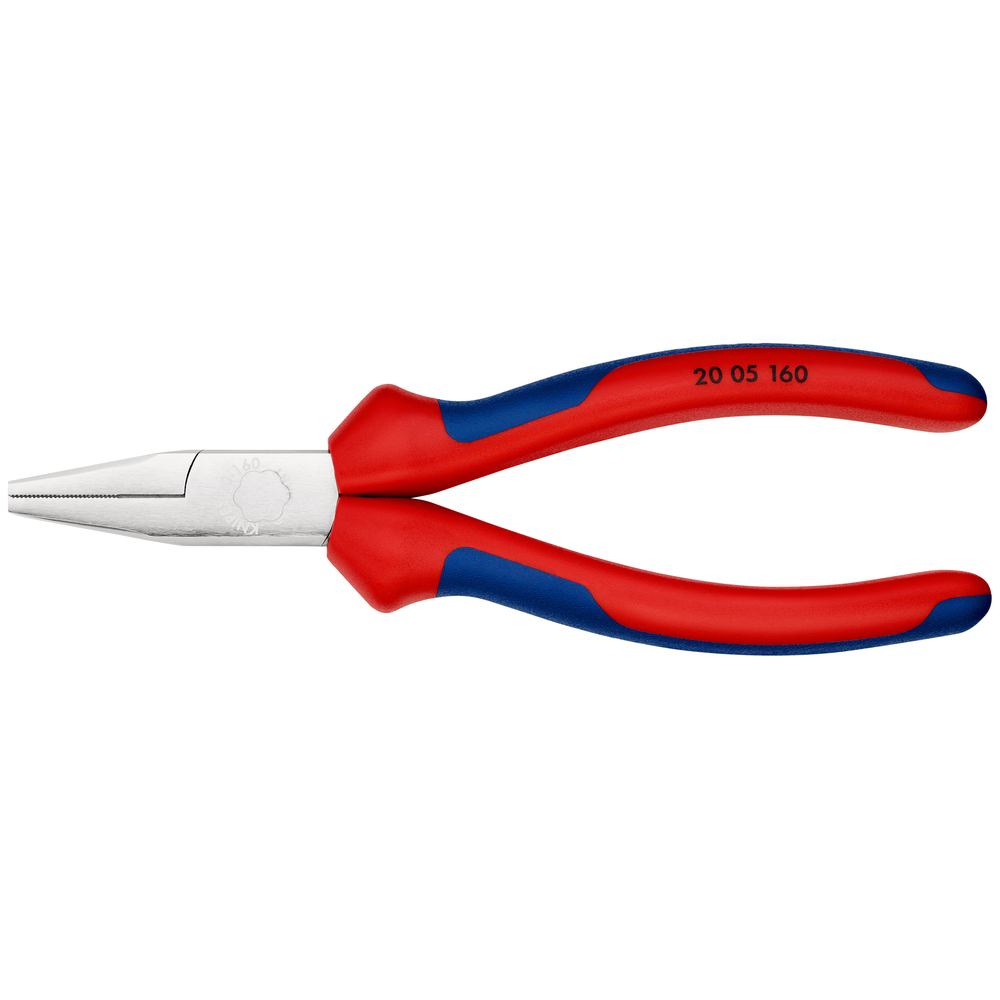 Pince a becs plats 160mm chrome KNIPEX - 20 05 160