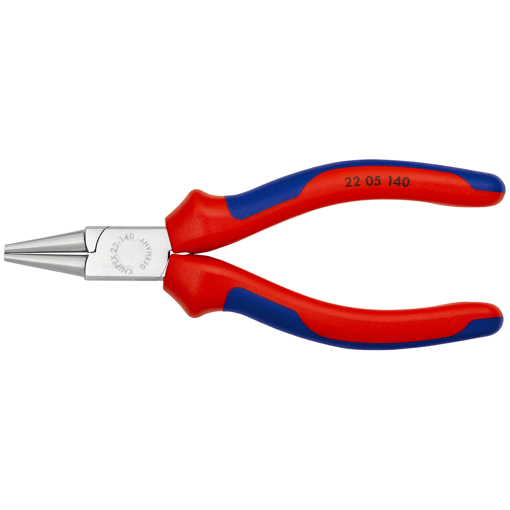 Pince a becs ronds 140mm chrome KNIPEX - 22 05 140