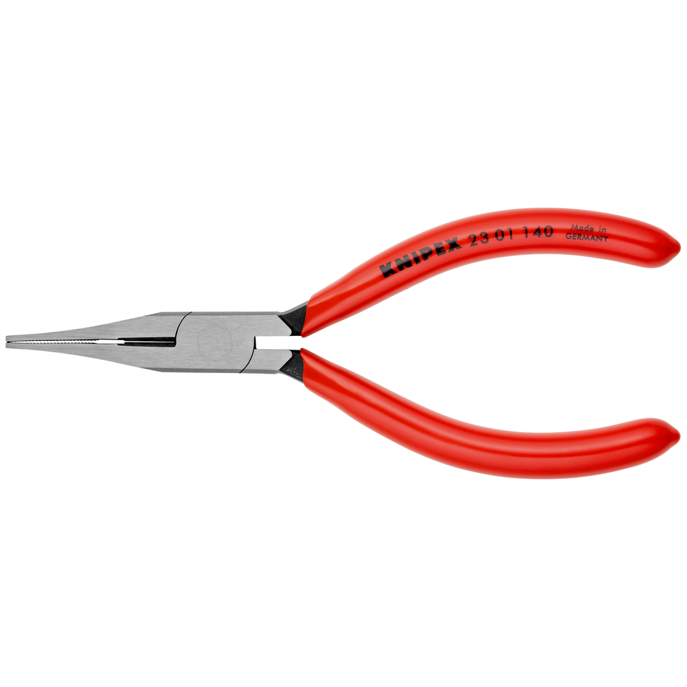 Pince meca bec plat 140mm av. tranchant KNIPEX - 23 01 140