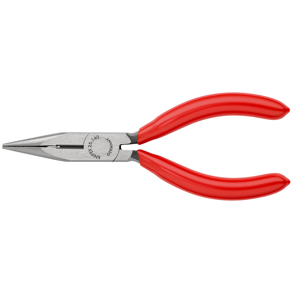 Pince a bec 1/2 rond 140mm av. tranchant KNIPEX - 25 01 140