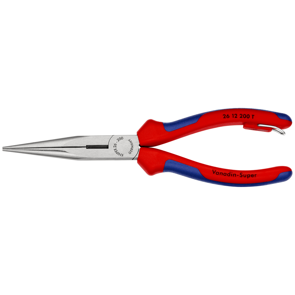 Pince a becs 1/2 ronds 200mm antichute KNIPEX - 26 12 200 T