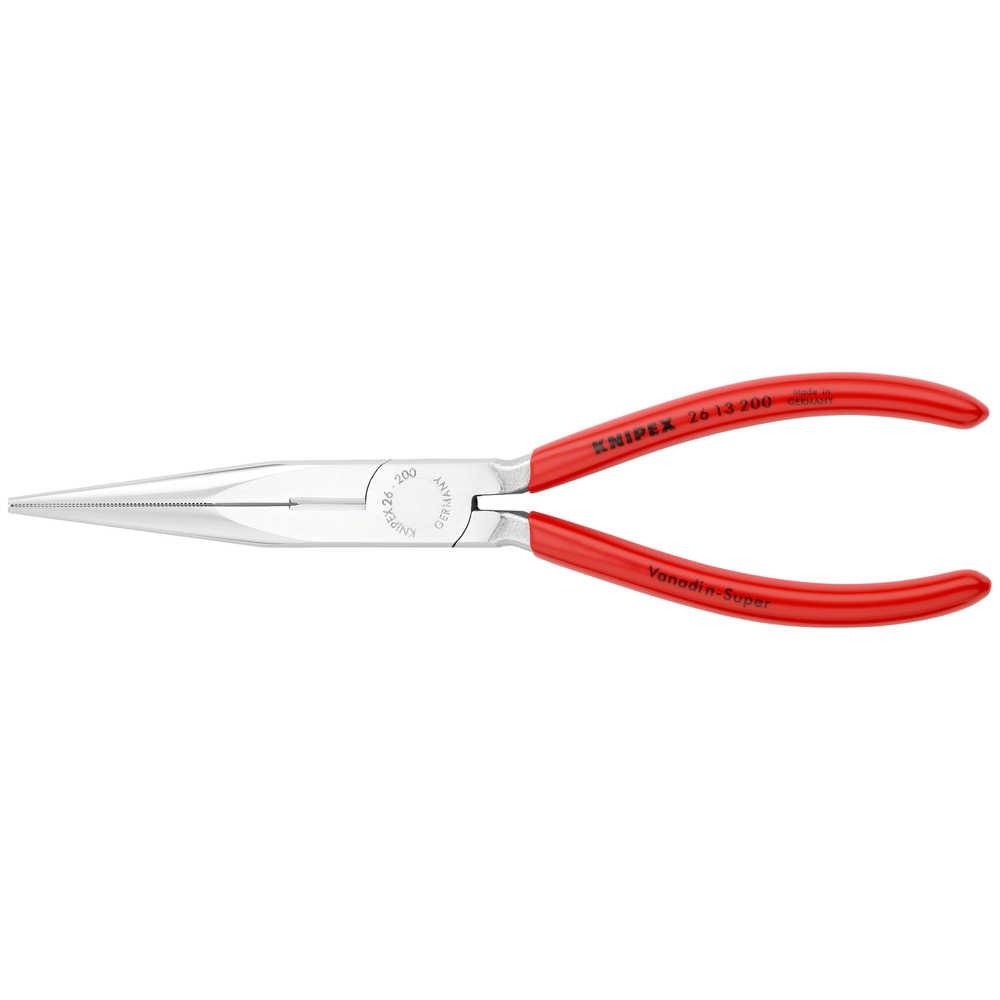 Pince a becs 1/2 ronds 200mm chrome KNIPEX - 26 13 200