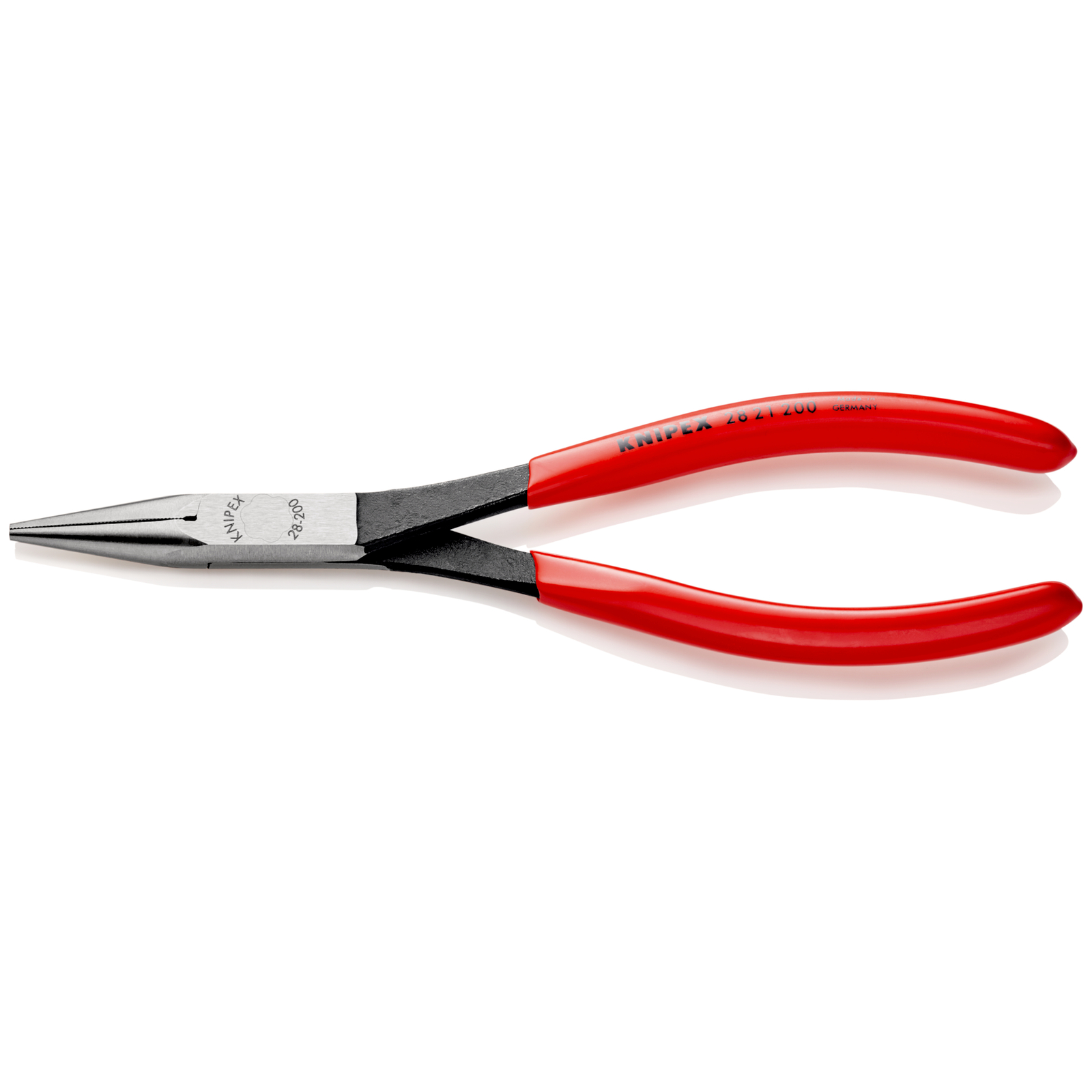 Pince de montage 200mm becs 1/2 ronds - Gainage PVC - Grande force de préhension KNIPEX - 2821200