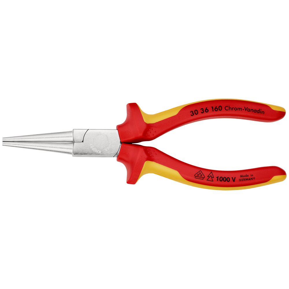Pince a becs longs 160mm chrome 1000v KNIPEX - 30 36 160