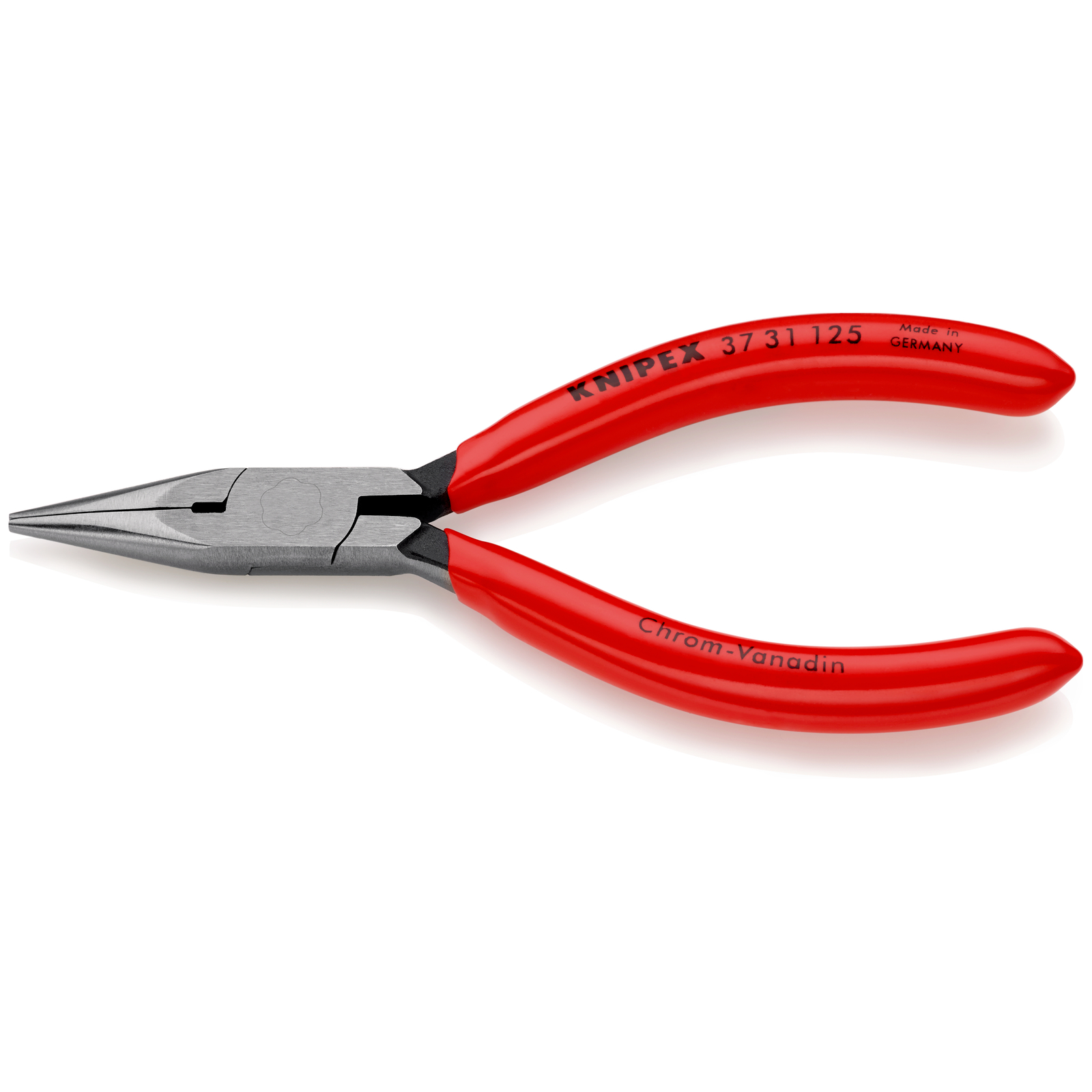 Pince de préhension mécanique de précision - Becs demi-ronds - 125mm Gainage PVC KNIPEX - 3731125