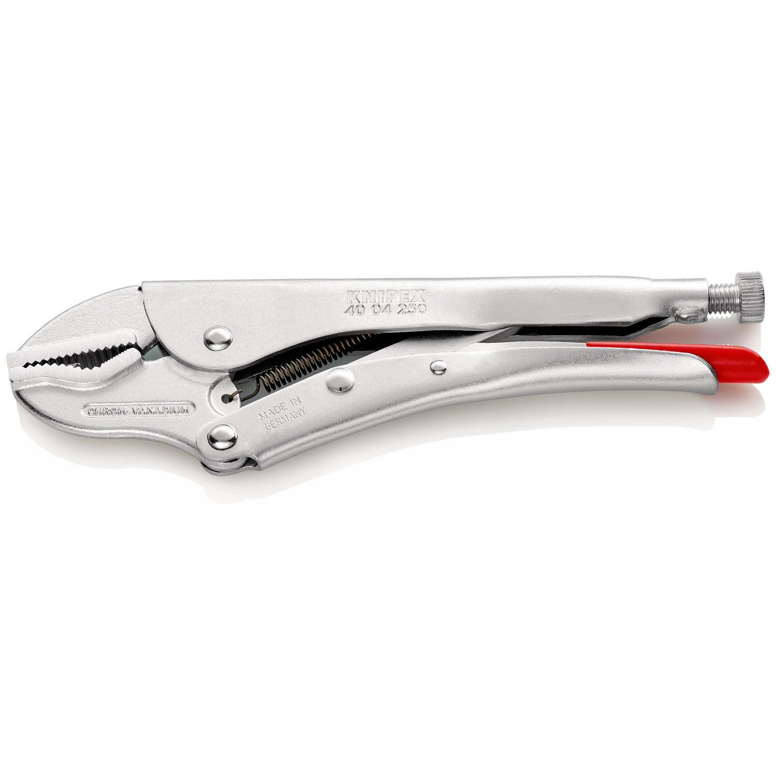 Pince-étau universelle - 250mm - Zinguée brillante - Section max 35mm - SC KNIPEX - 4004250SB