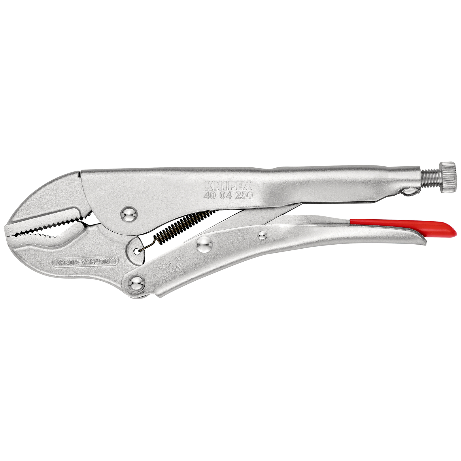 Pince-étau universelle - 250mm - Zinguée brillante - Section max 35mm KNIPEX - 4004250