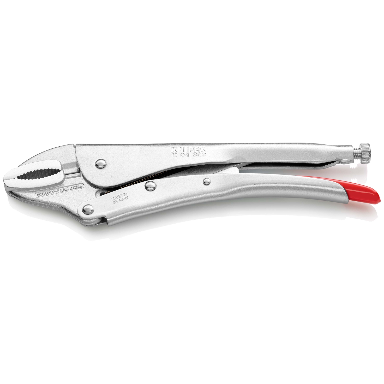 Pince-étau universelle - 300mm - Zinguée brillante - Section max 65mm KNIPEX - 4104300