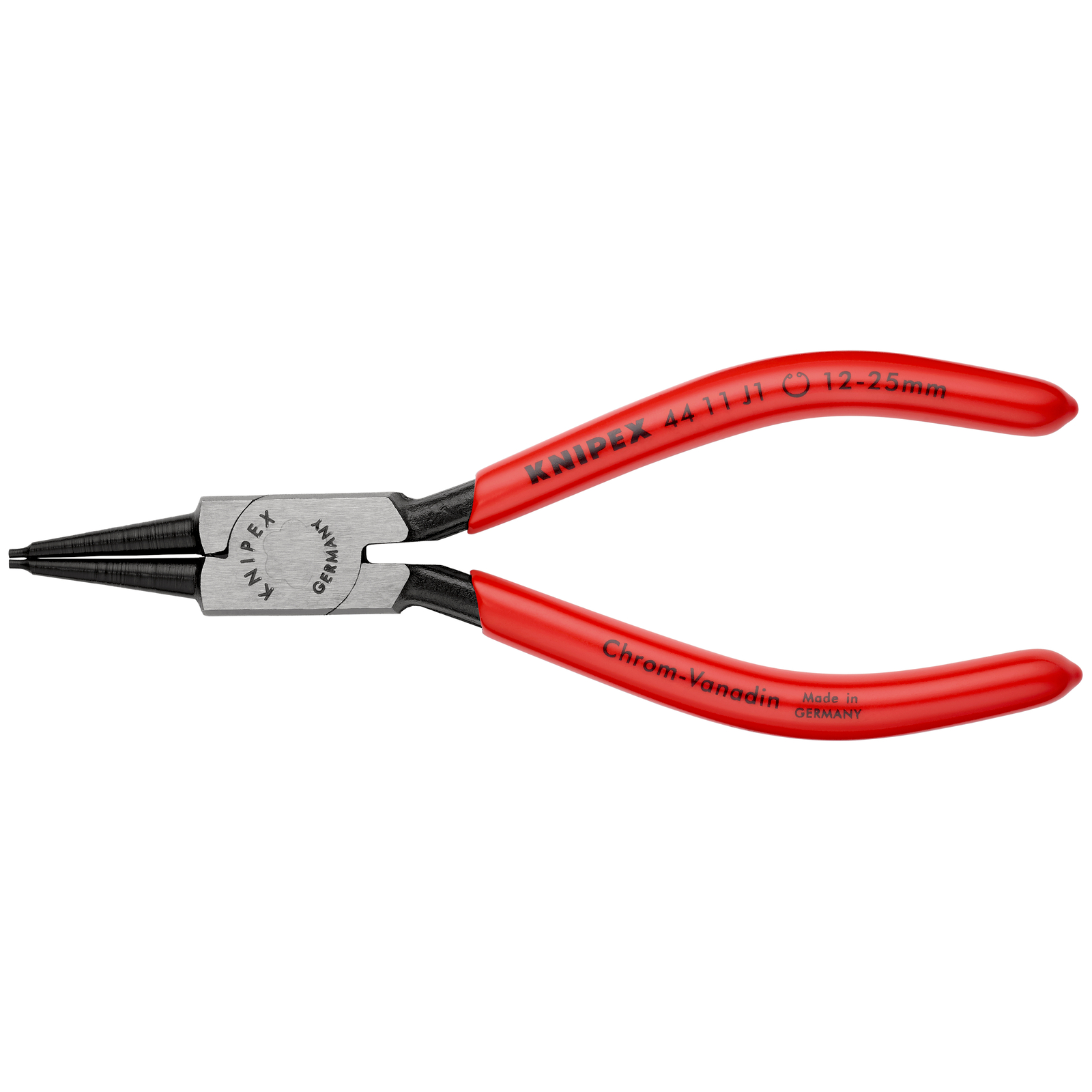 Pince pour circlips intérieurs Alésage de 12 à 25mm - 140mm - Gainage PVC KNIPEX - 4411J1