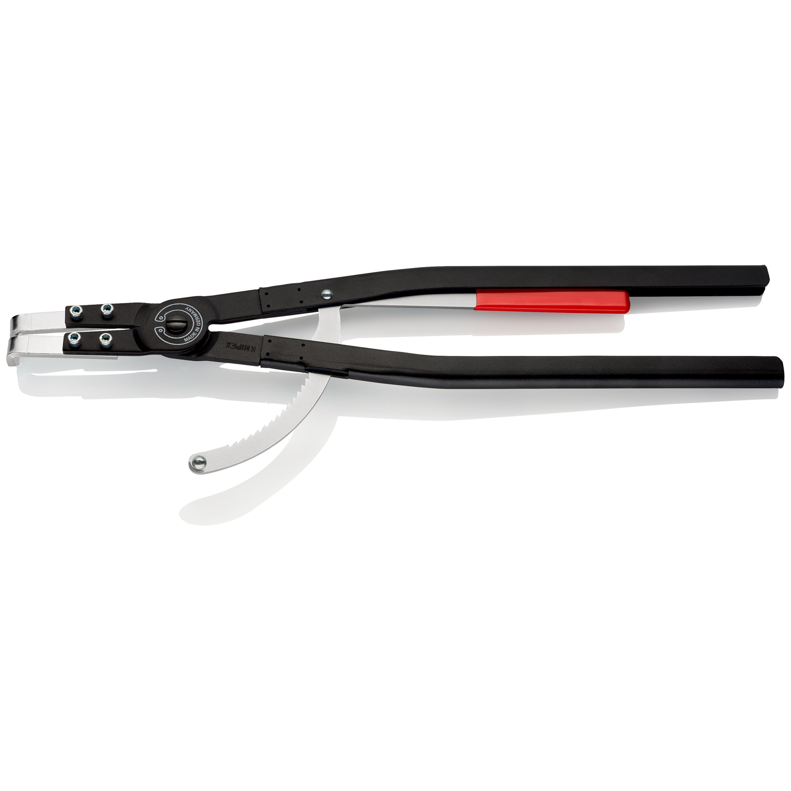 Pince pour circlips intérieurs Alésage de 122 à 300mm - 590mm 90 ° - Epoxy noir KNIPEX - 4420J51
