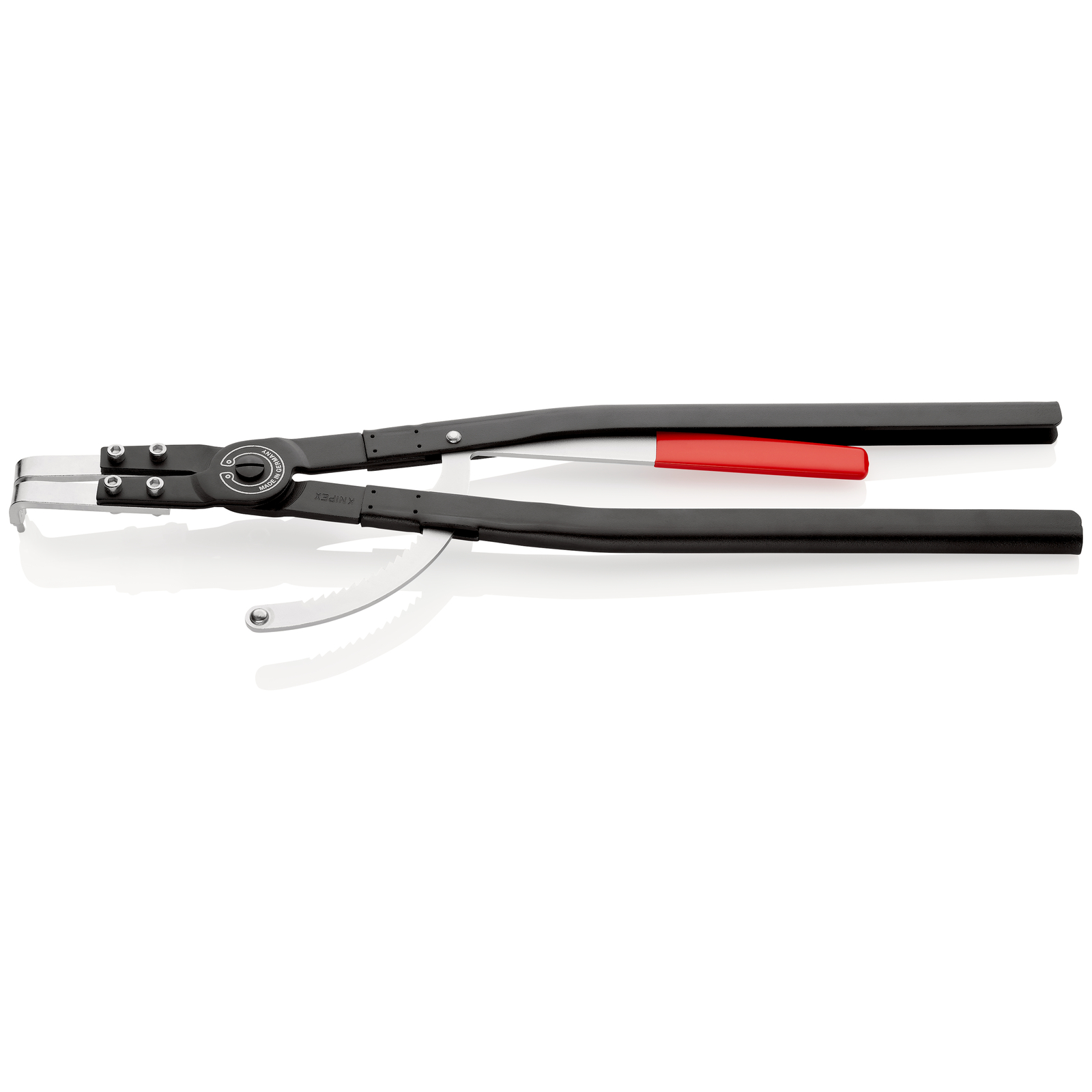 Pince pour circlips intérieurs Alésage de 252 à 400mm - 600mm à 90° - Epoxy noir KNIPEX - 4420J61