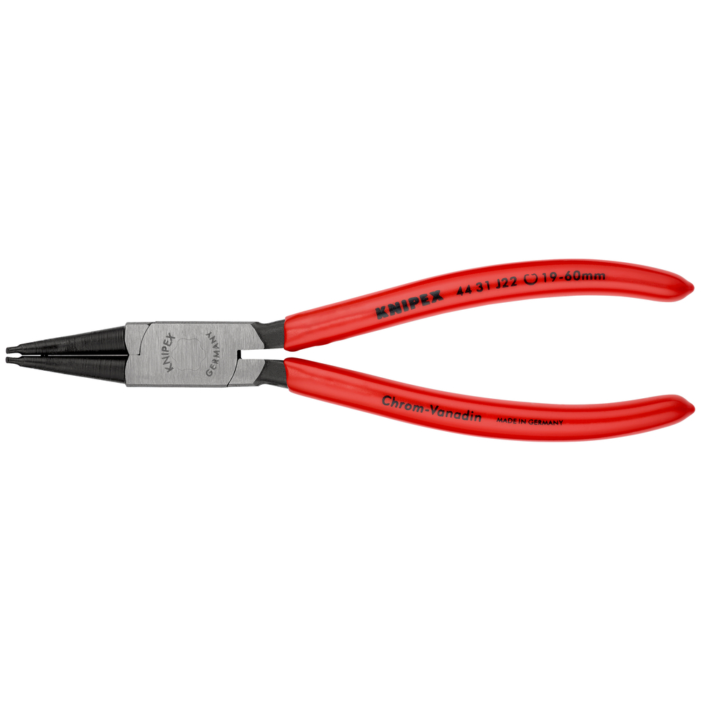 Pince pour circlips intérieurs 19-60mm 45° KNIPEX - 44 31 J22