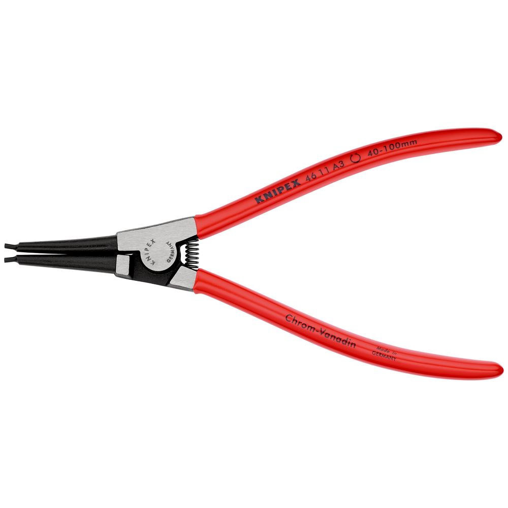 Pince 210mm circlips exterieurs 40-100mm KNIPEX - 46 11 A3