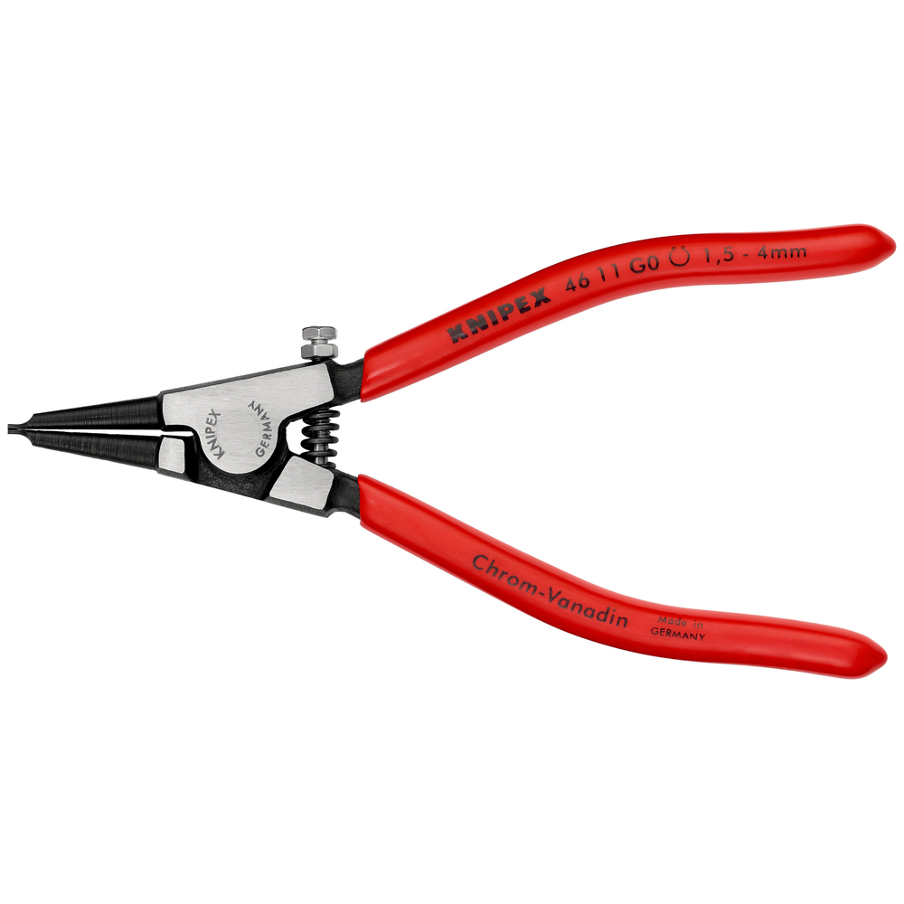 Pince pour circlips et colliers d'étranglement d'arbre 140 mm KNIPEX - 46 11 G0