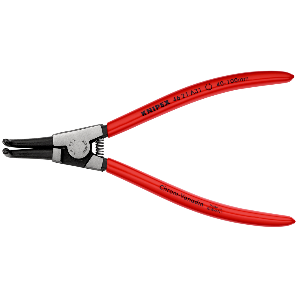 Pince 200mm circlips ext. 40-100mm 90° KNIPEX - 46 21 A31