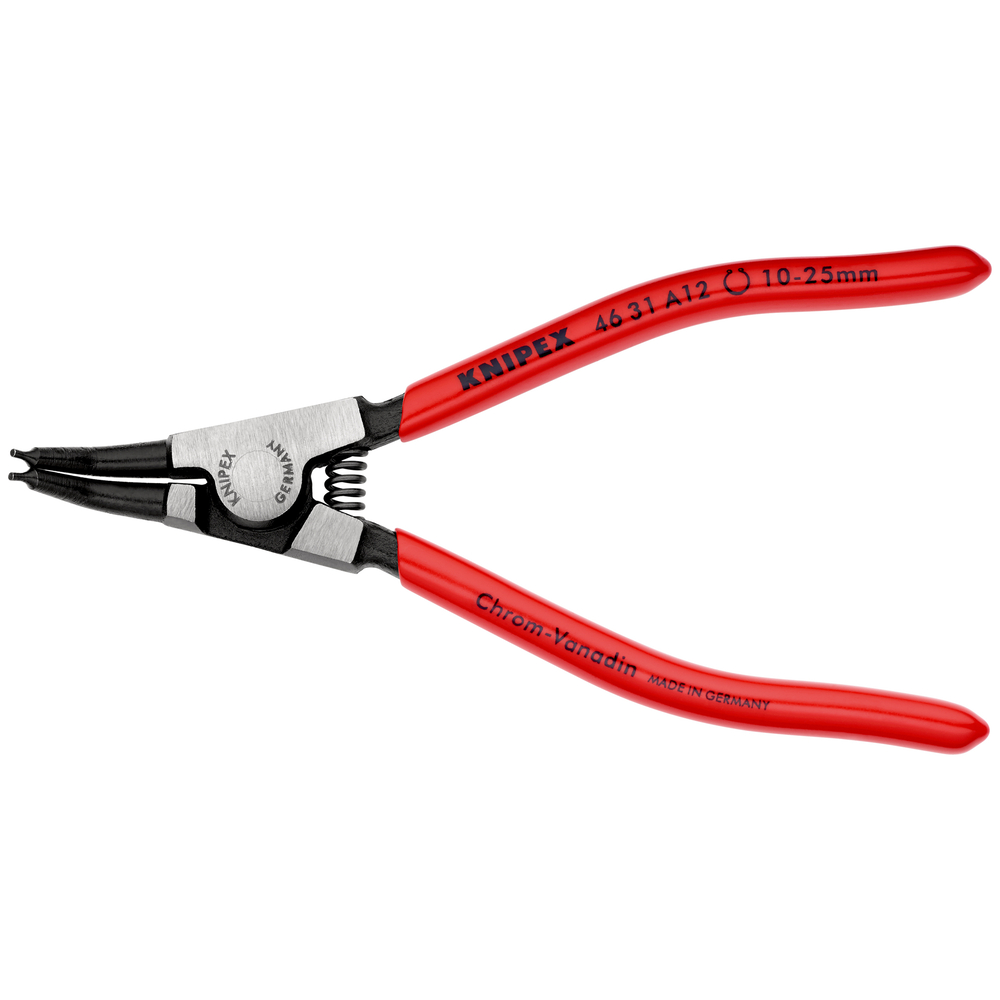 Pince 130mm pour circlips extérieurs 10-25mm 45° KNIPEX - 46 31 A12