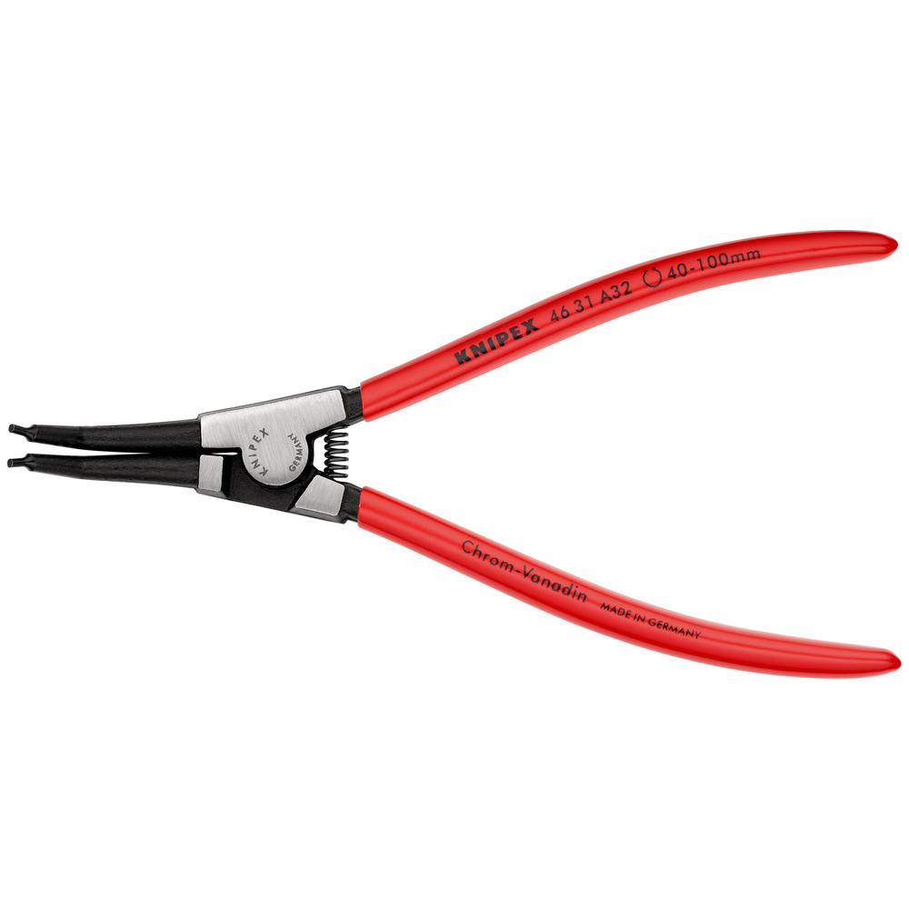 Pince 210mm circlips ext. 40-100mm 45° KNIPEX - 46 31 A32