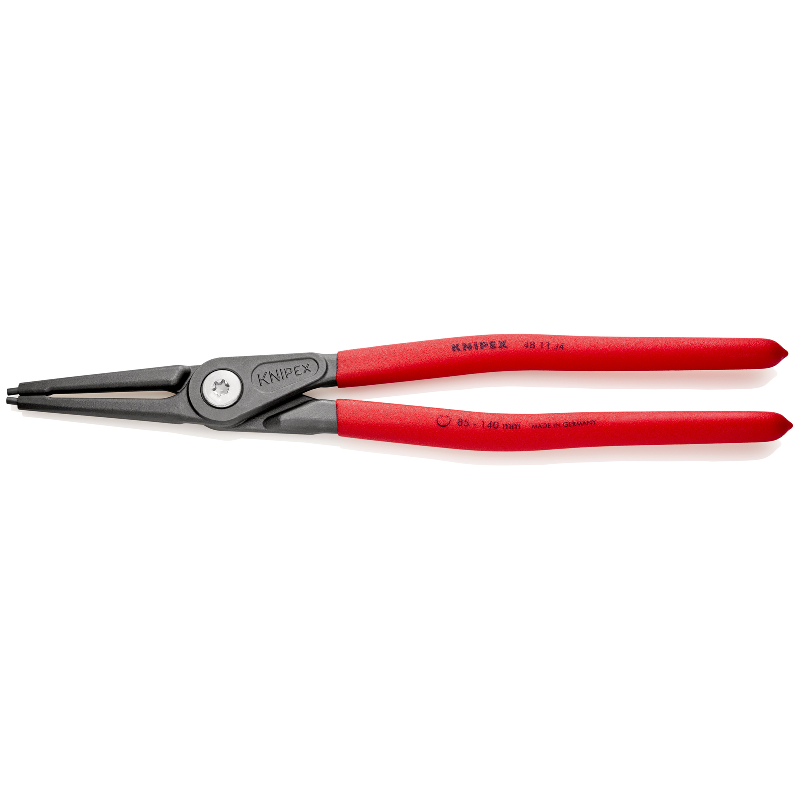 Pince de précision pour circlips intérieurs de 85 à 140mm - 320mm Gaines PVC-SC KNIPEX - 4811J4SB