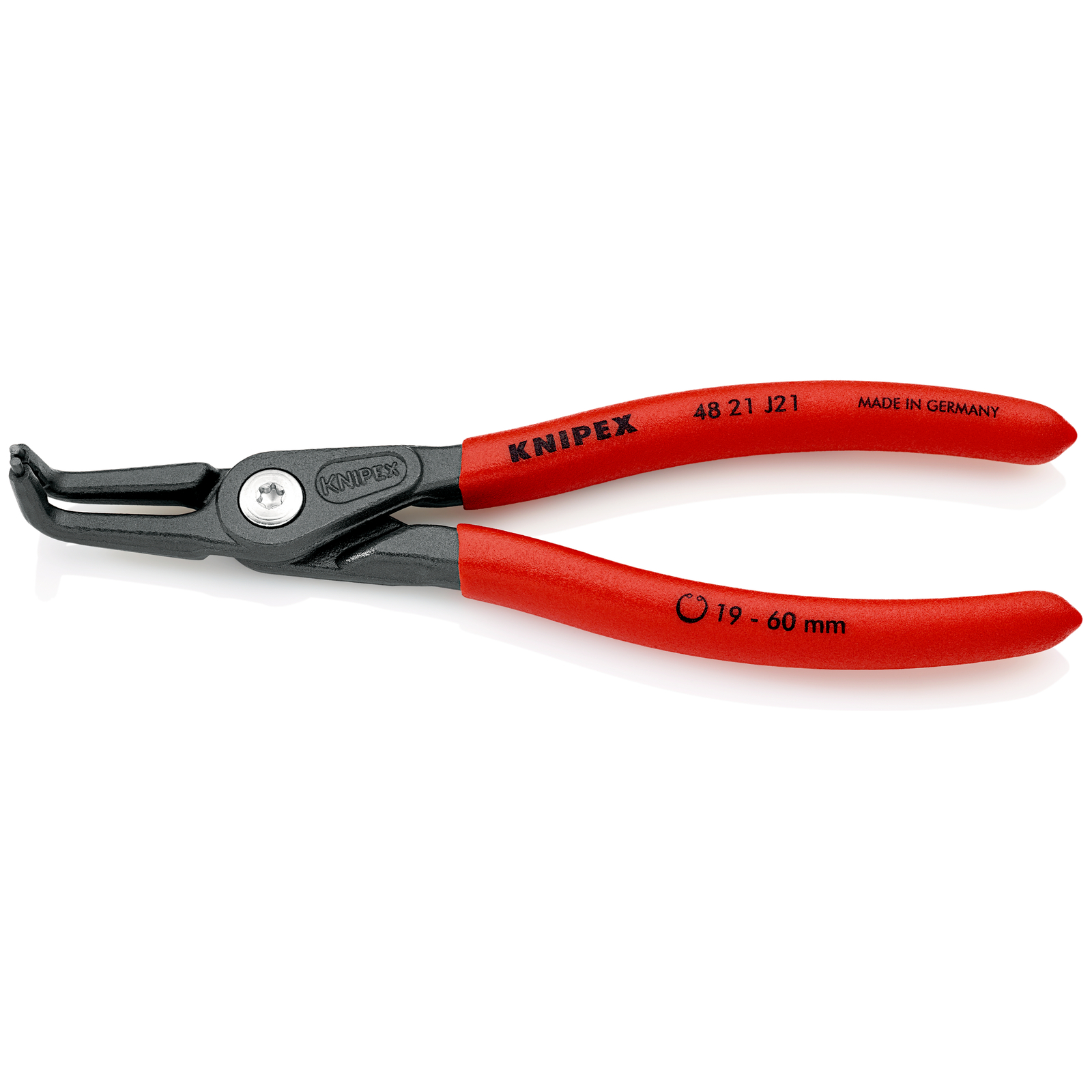 Pince de précision circlips intérieurs de 85 à 140mm - 305mm 90° Gaines PVC -SC KNIPEX - 4821J41SB