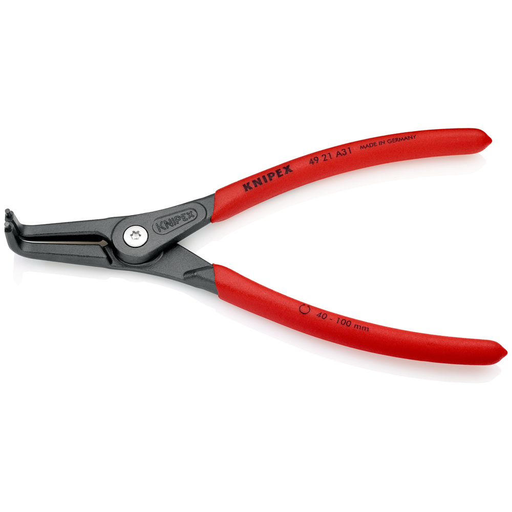 Pince 210mm circlips ext. 40-100mm 90° KNIPEX - 49 21 A31