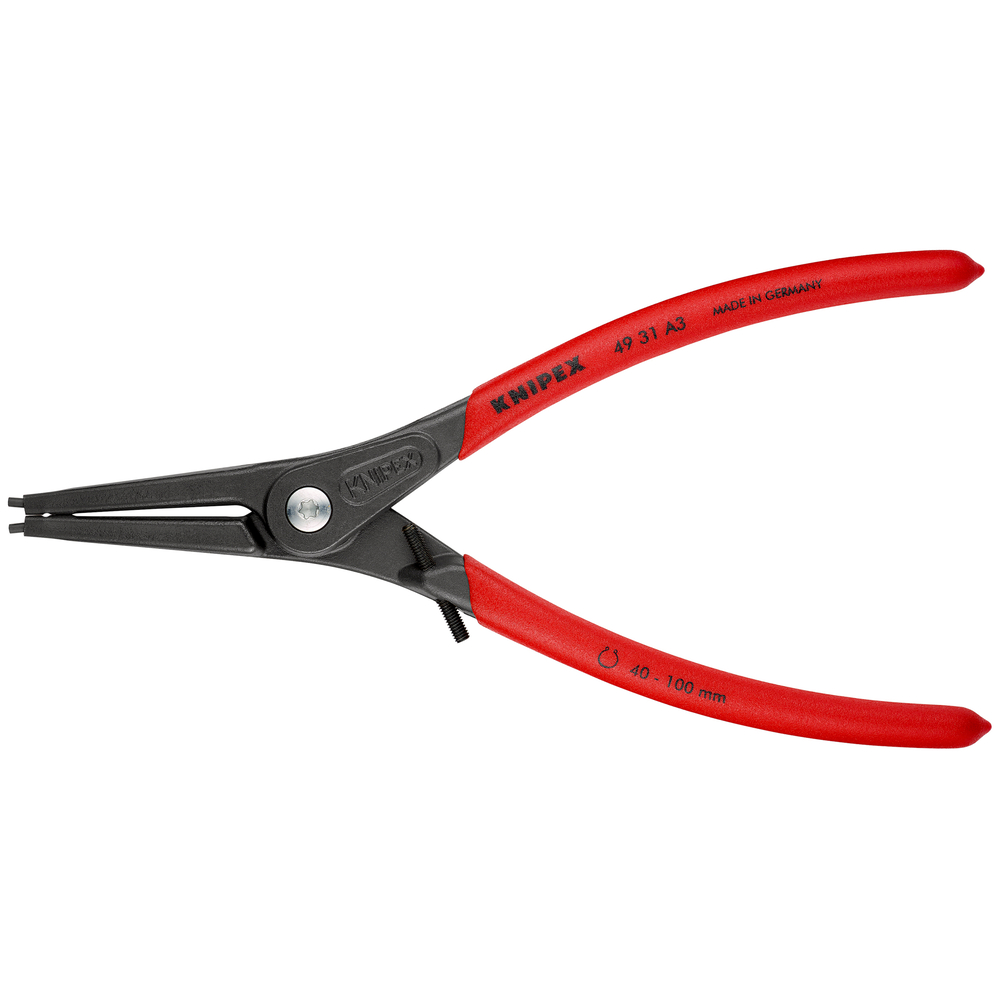 Pce 180mm circl. ext 40-100mm+vis reglag KNIPEX - 49 31 A3