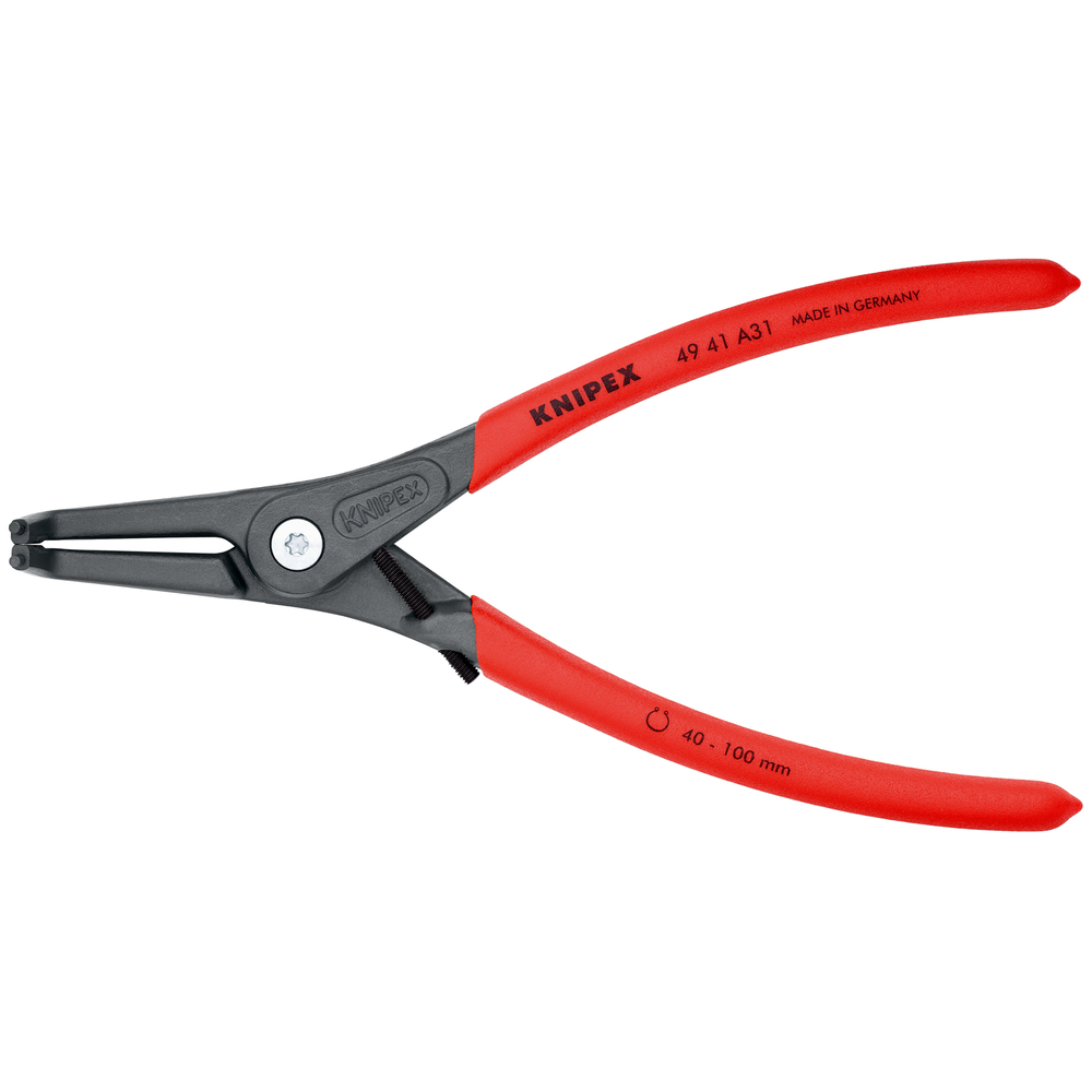 Pce 210mm circl int 40-100mm 90°+vis reg KNIPEX - 49 41 A31