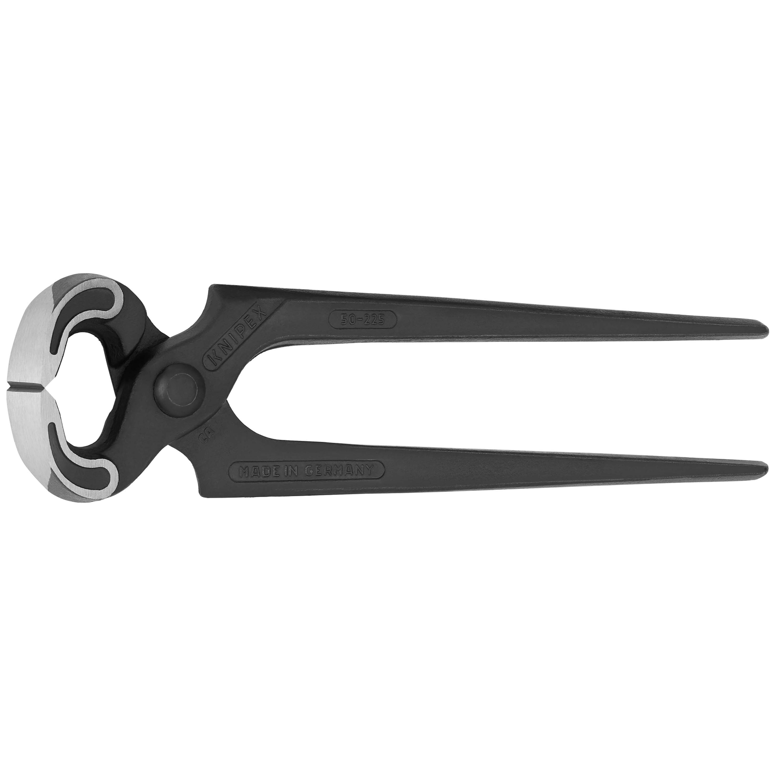 Tenaille Sollicitations extrêmes 225mm - Atramentisée noire, tête polie - 60 HRC KNIPEX - 5000225