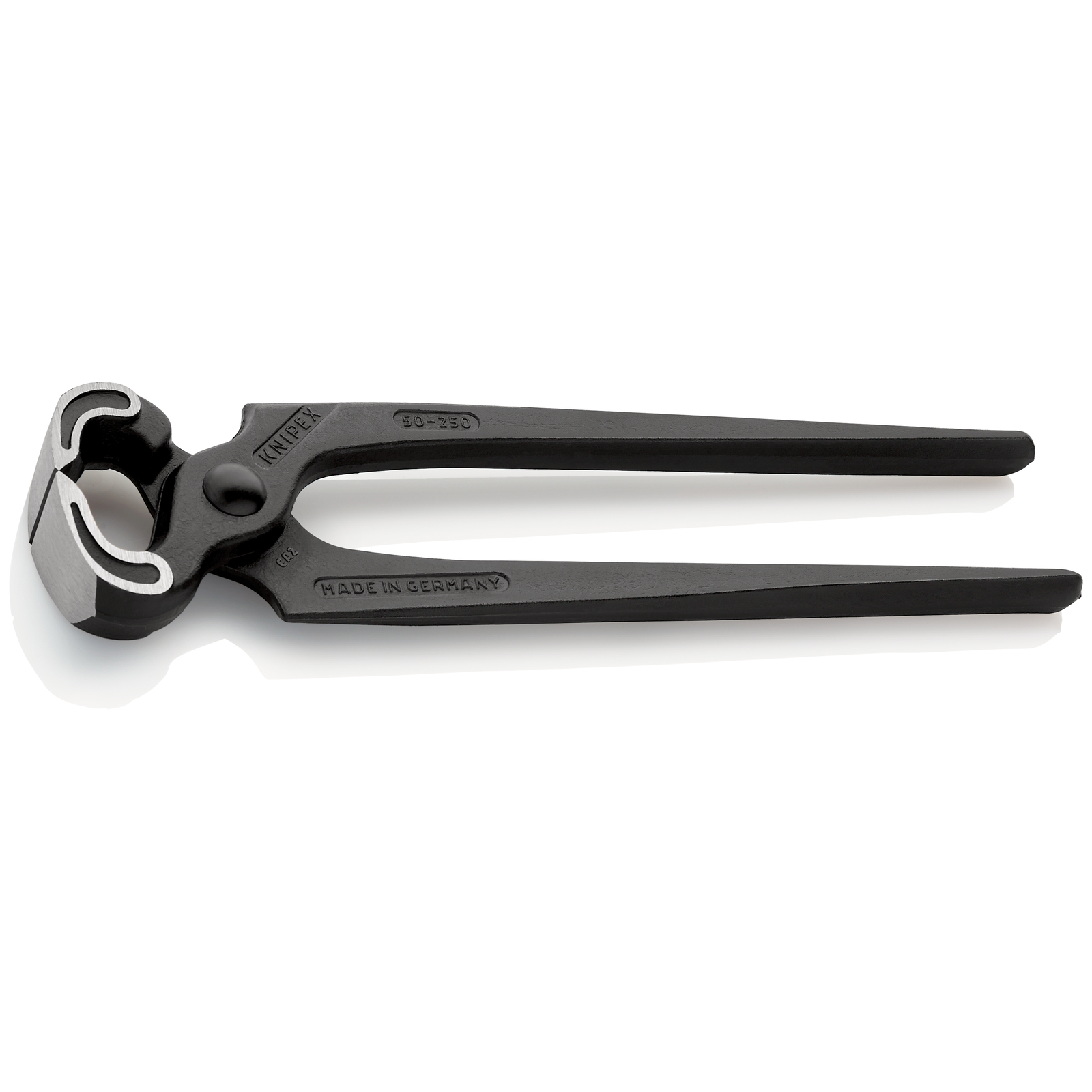 Tenaille Sollicitations extrêmes 250mm - Atramentisée noire, tête polie - 60 HRC KNIPEX - 5000250