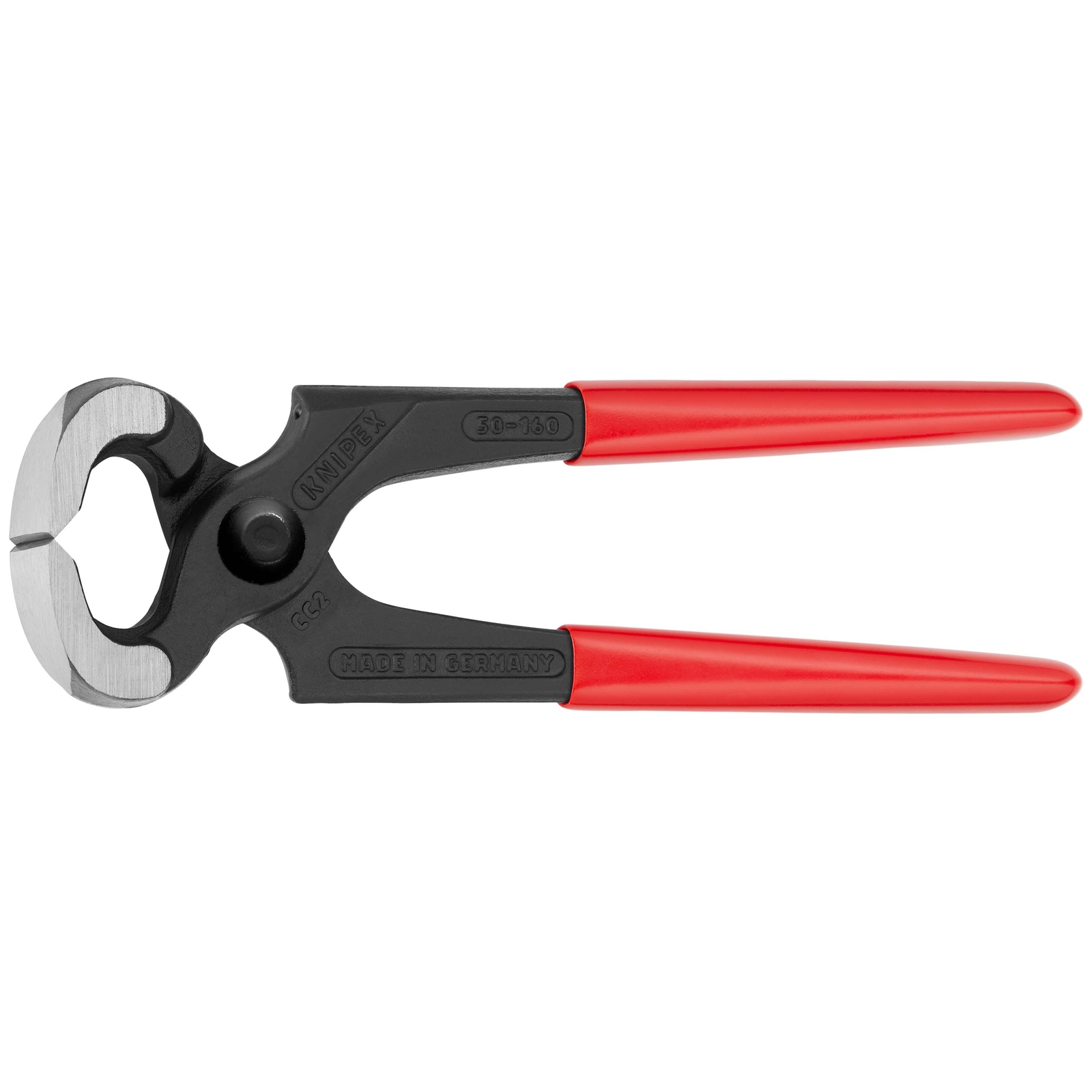 Tenaille Sollicitations extrêmes 160mm - Gainage PVC, tête polie - 60 HRC KNIPEX - 5001160