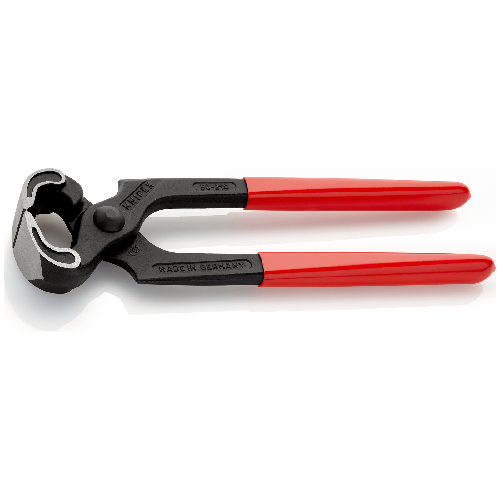 Tenaille Sollicitations extrêmes 210mm - Gainage PVC, tête polie - 60 HRC KNIPEX - 5001210