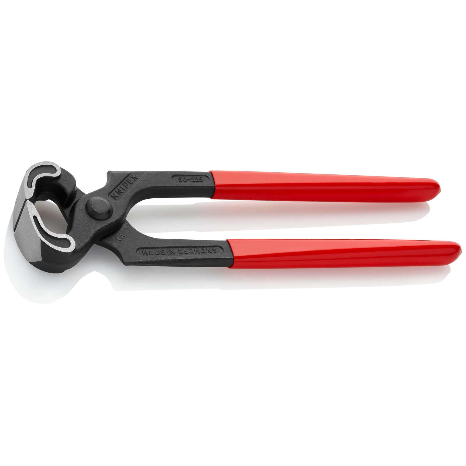 Tenaille Sollicitations extrêmes 225mm - Gainage PVC, tête polie - 60 HRC - SC KNIPEX - 5001225SB