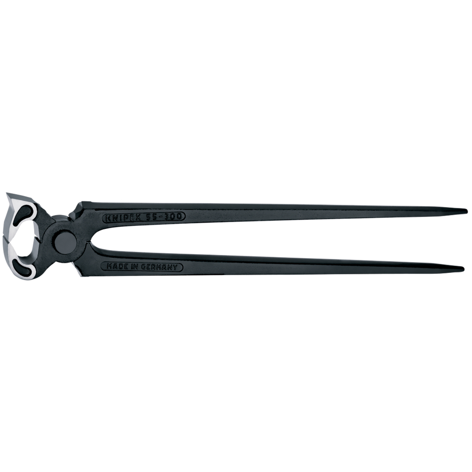 Tricoise pour carrossier 300mm - Atramentisée noire, tête polie - 59 HRC - SC KNIPEX - 5500300SB