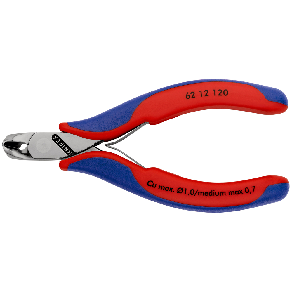 Pince coupante oblique 15° electro 120mm KNIPEX - 62 12 120
