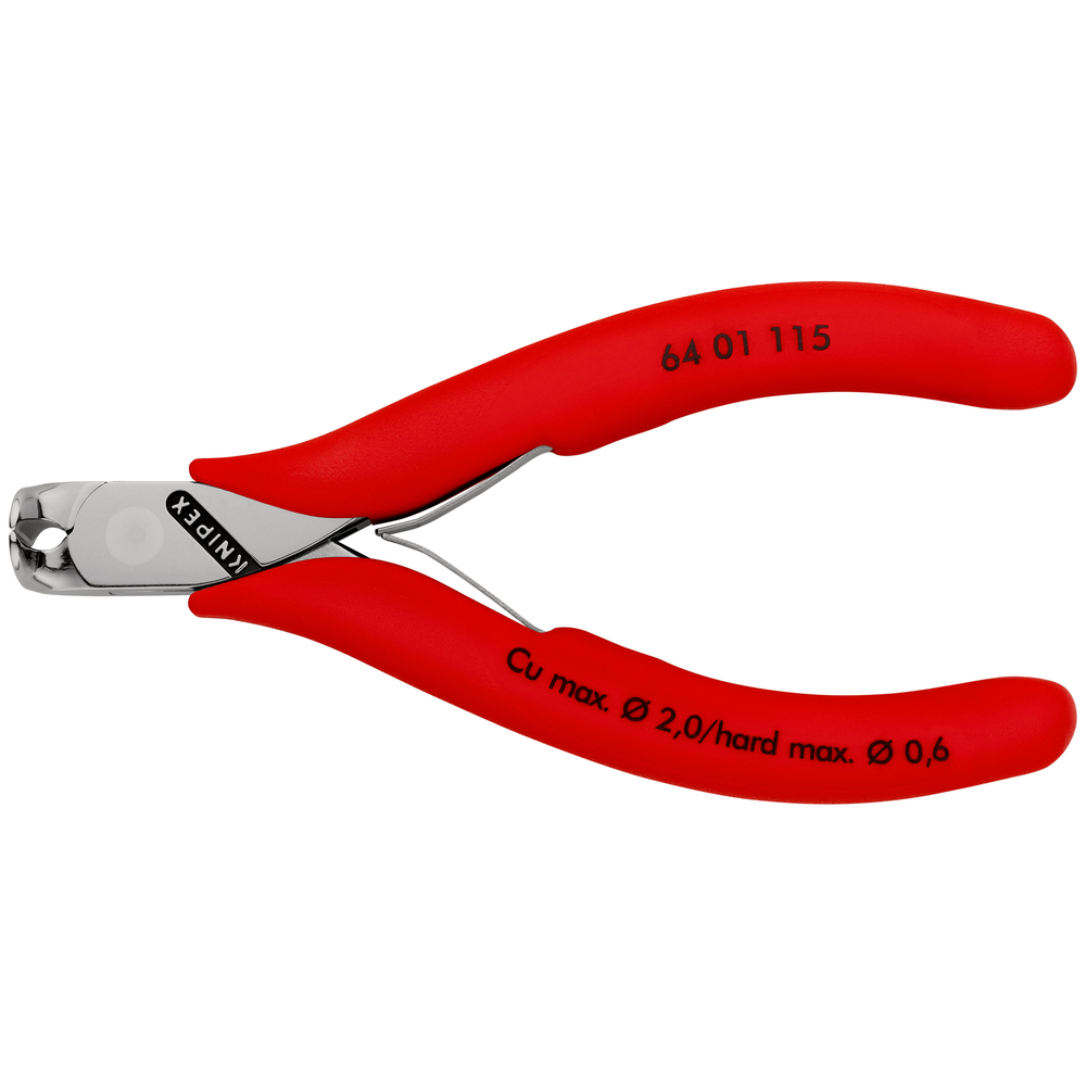 Pince coupante devant 115mm electro 90° KNIPEX - 64 01 115