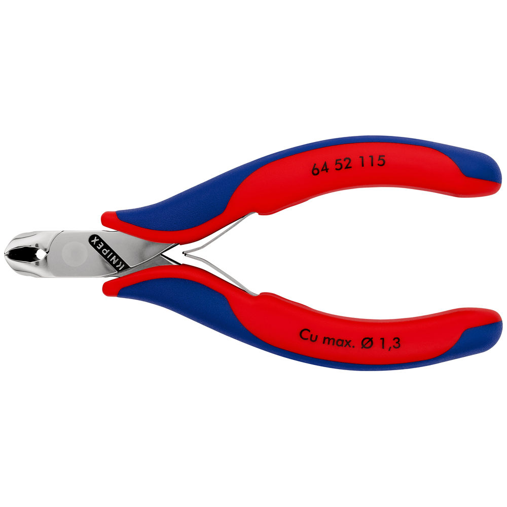 Pince cpte devt 115mm electro 27° a ras KNIPEX - 64 52 115