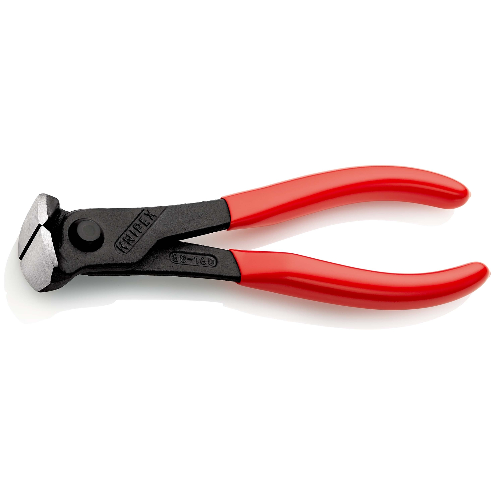 Pince coupante de devant démultipliée à tête large 160mm - Gainage PVC KNIPEX - 6801160