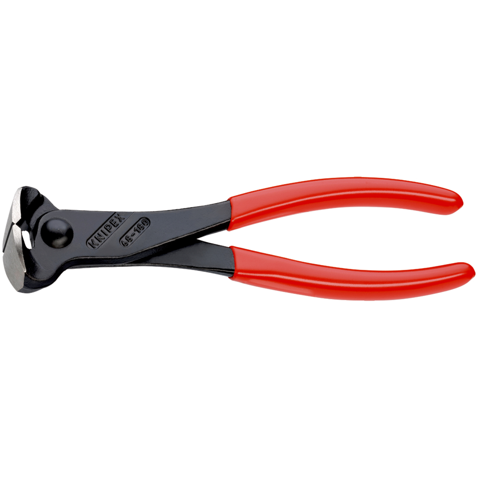 Pince coupante de devant démultipliée à tête large 180mm - Gainage PVC - EAN KNIPEX - 6801180EAN