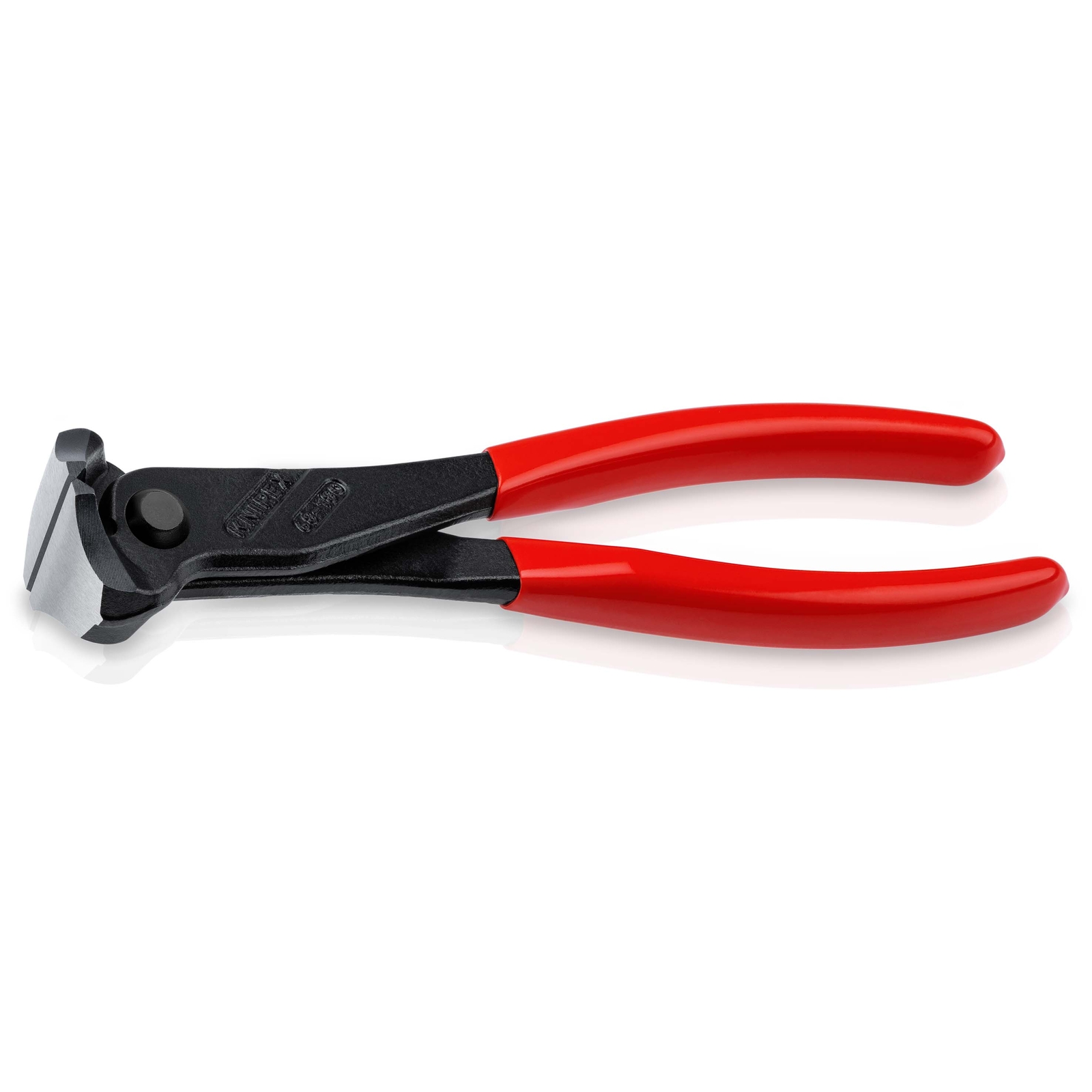Pince coupante de devant démultipliée à tête large 180mm - Gainage PVC - SC KNIPEX - 6801180SB