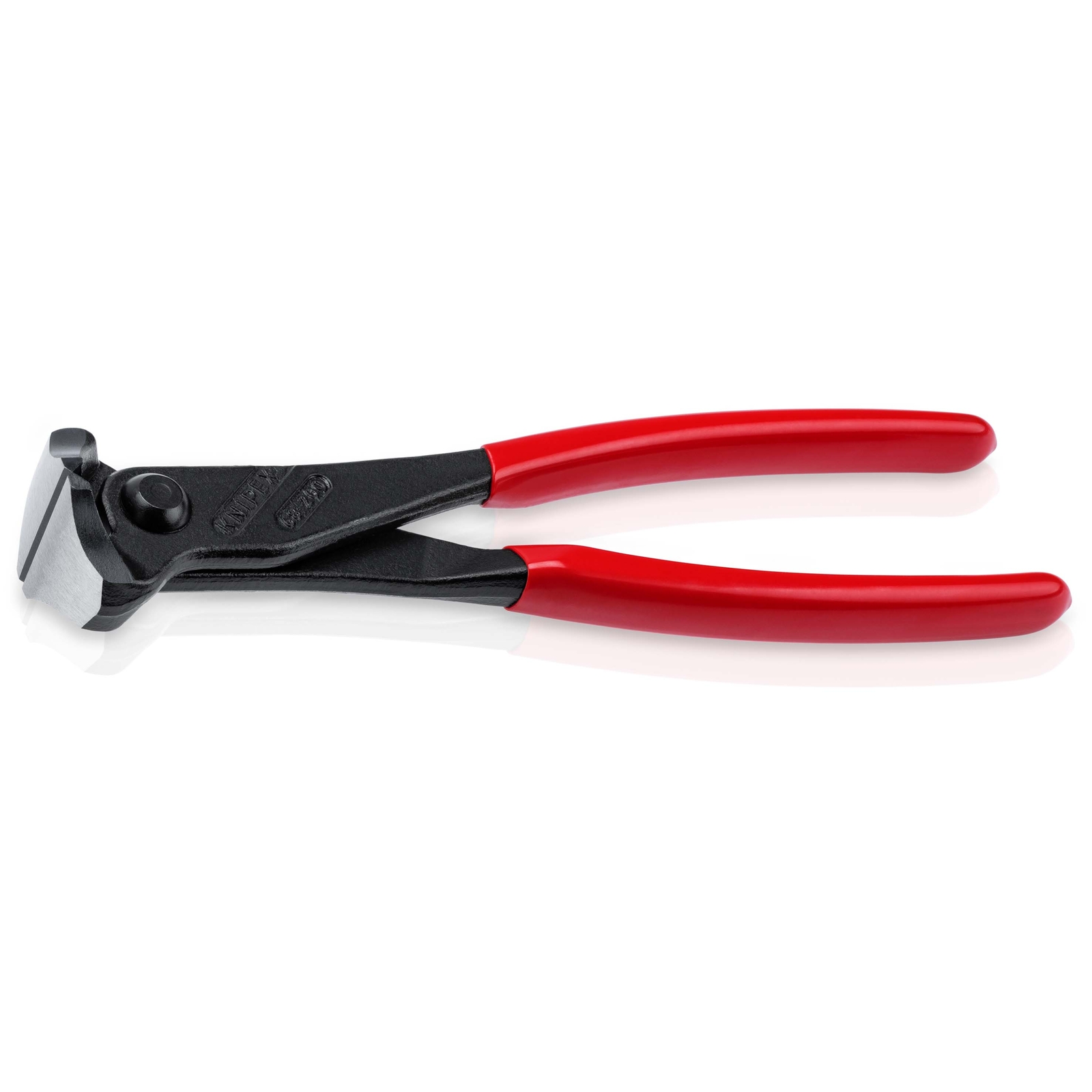 Pince coupante de devant démultipliée à tête large 200mm - Gainage PVC KNIPEX - 6801200S2