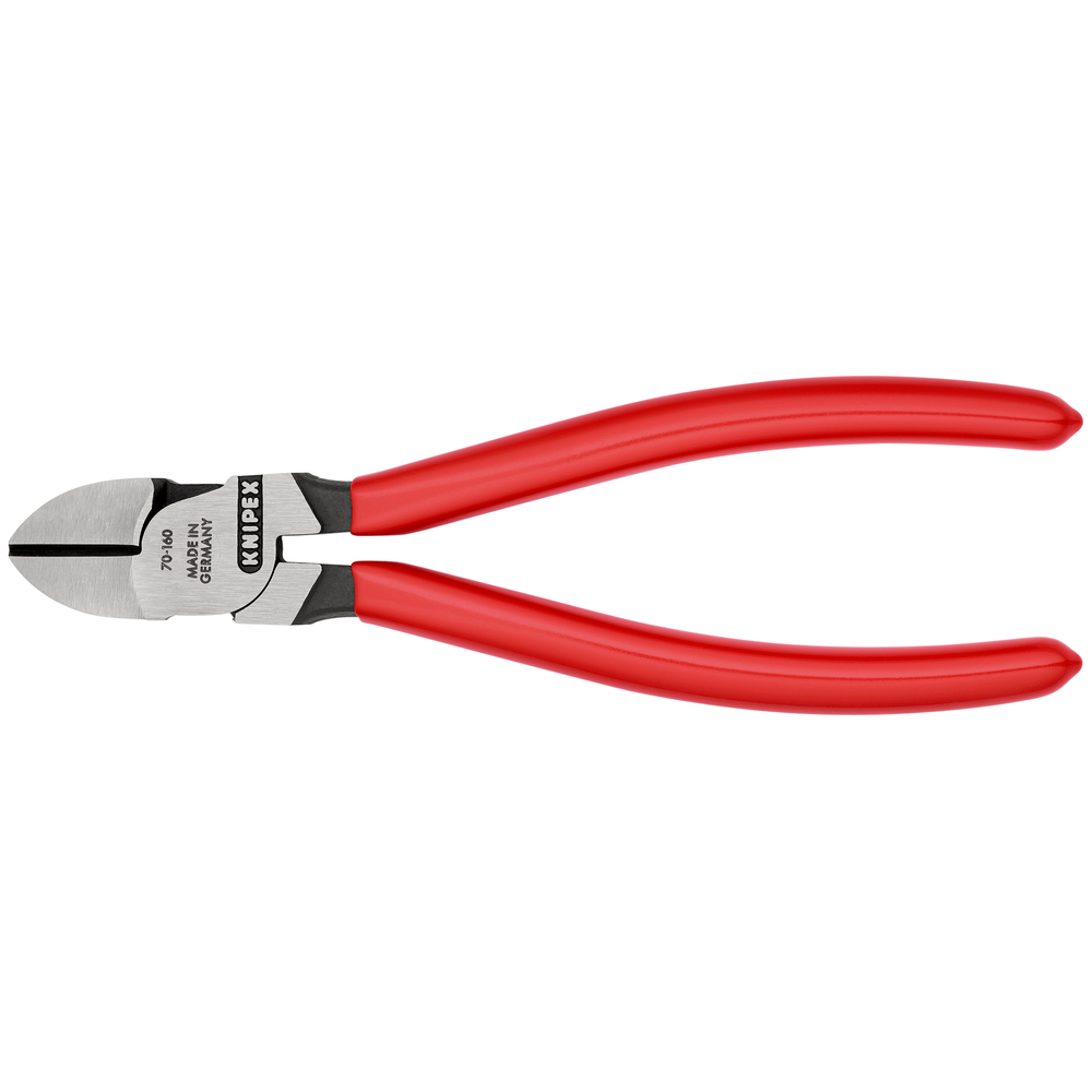 Pince coupante de côté 160mm gaine pvc KNIPEX coupe acier Ø 3mm - 70 01 160