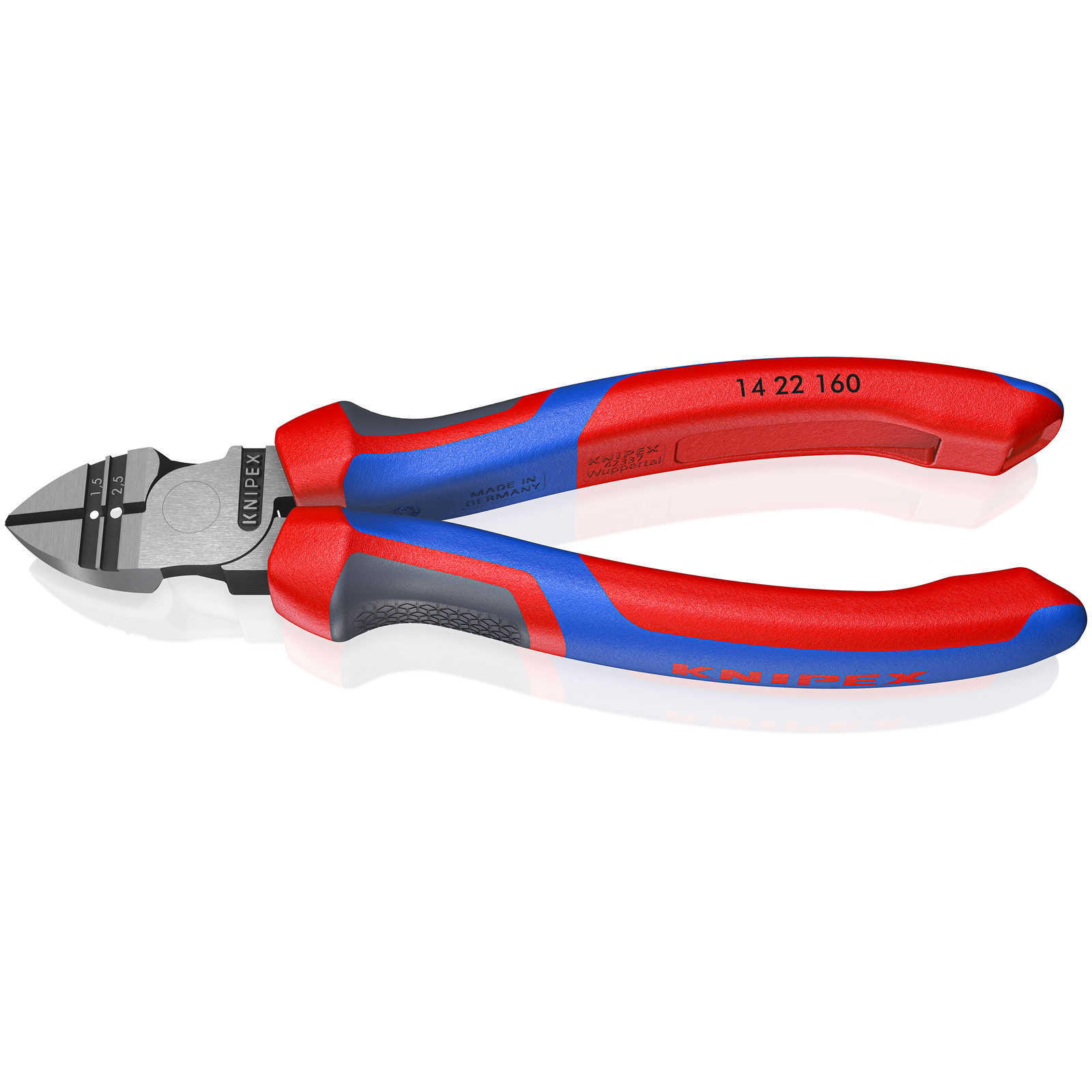 Pince coupante de côté multiusage 160mm - Tête étroite - Tri-matière - SC KNIPEX - 7002160SB