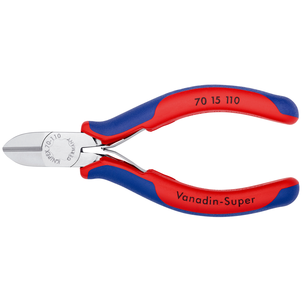Pince cpte cote 110mm chrome av ressort KNIPEX - 70 15 110