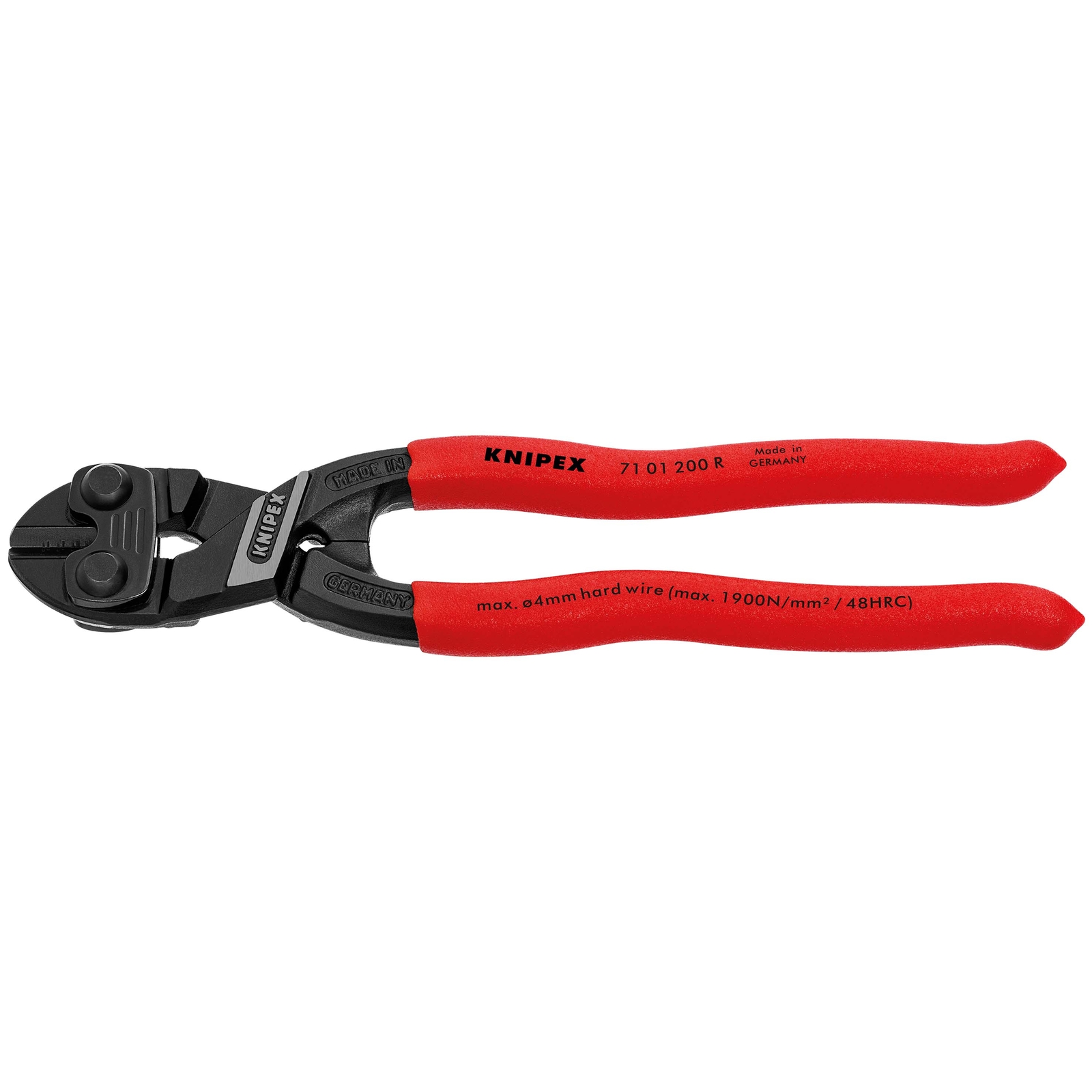 Coupe boulons compact CoBolt 200mm ROBUST - Gainage PVC - 64 HRC KNIPEX - 7101200R