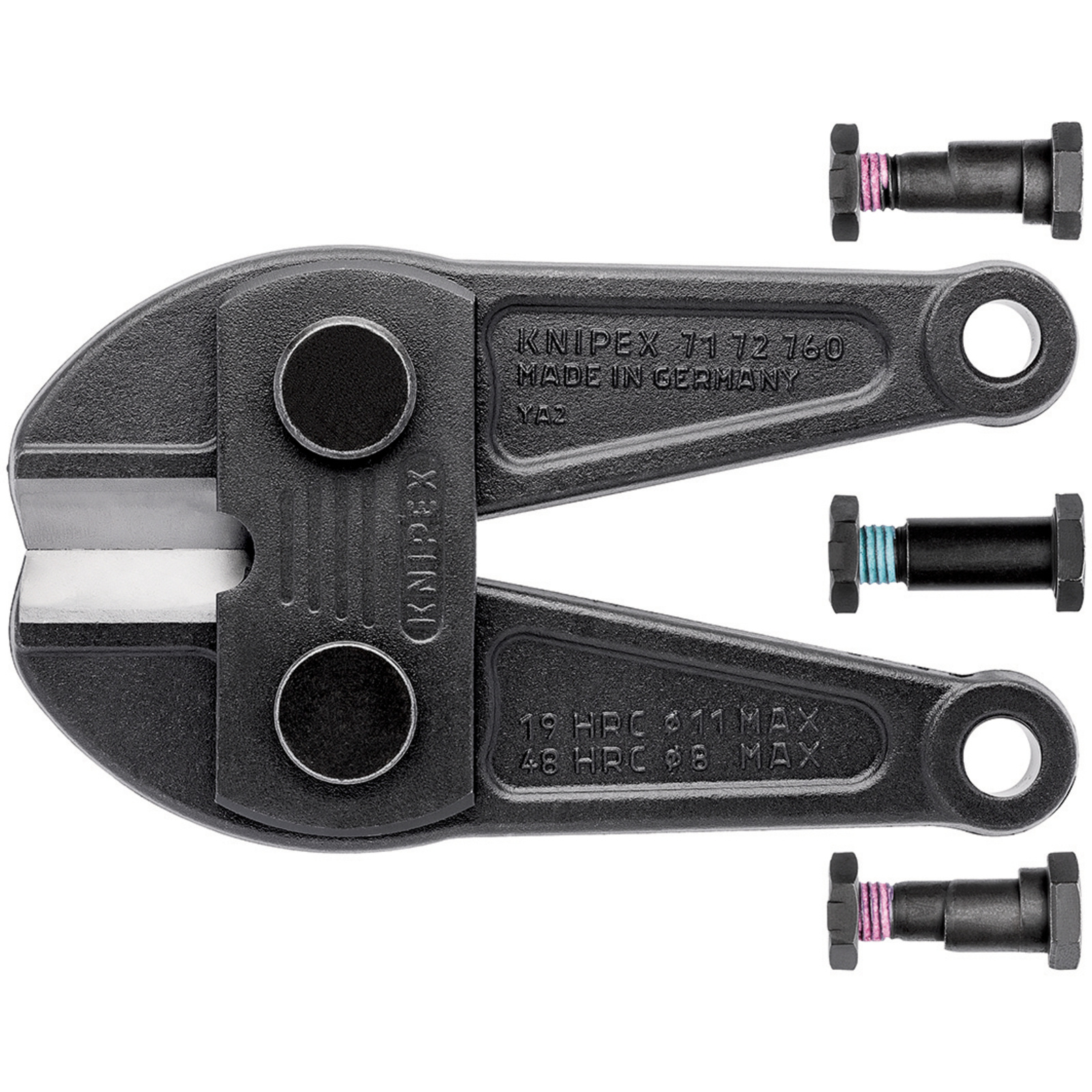 Tête de rechange pour coupe-boulon Haute Performance 760mm 1 paire de mâchoires KNIPEX - 7179760