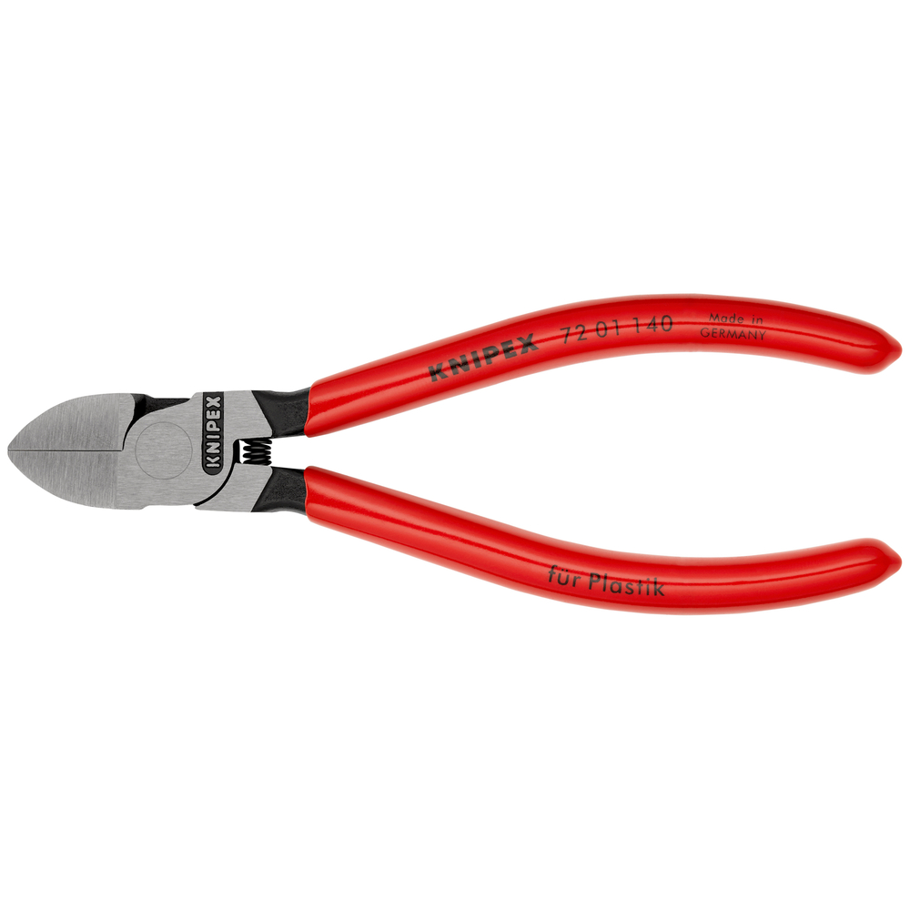 Pince coupante cote pr plastique 140mm KNIPEX - 72 01 140